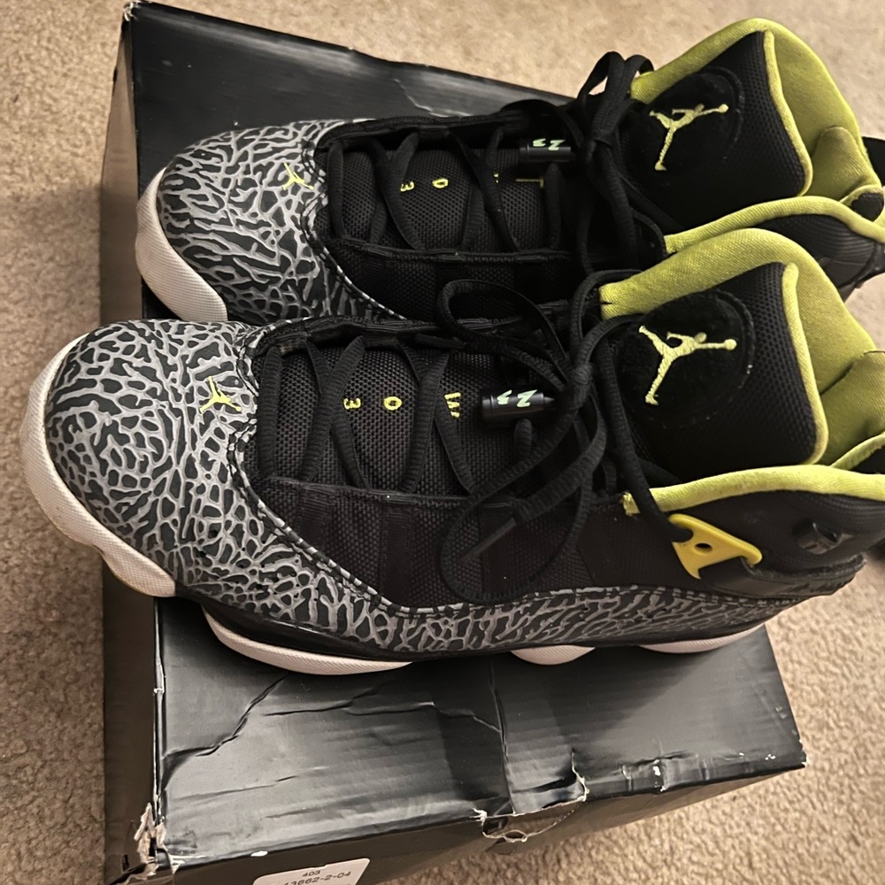 Nike Air Jordan 6 Rings Black-Venom